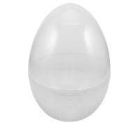 INOOMP DIY Jumbo Transparent Egg Container Large Fillable Capsule Shell For Party Favors Easter Hunt Classroom Prize