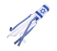 INOOMP Drapeau Israël Extérieur Léger et Résistant pour Décoration de Jardin et Fêtes Sportives