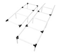 INOOMP Échelle D'agilité pour Chiens 3,35 M X 40 Cm X 20 Cm, Kit D'entraînement Portable en Plastique Résistant aux Intempéries, Équipement D'agilité en Extérieur pour Exercices
