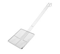 INOOMP Écumoire Acier Inoxydable Carrée avec Filtre à Maille Fine Passoire Huile Friture pour Cuisine Filtre Graisse Friteuse
