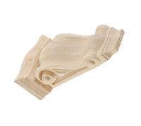 INOOMP Éléments de Décoration Sculptés en Bois Massif, Supports d'Étagère Romains Vintage, Moulures d'Angle Décoratives pour Intérieur, Adaptés la Maison Espaces Commerciaux, 12X22X8Cm