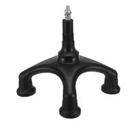 INOOMP Embout de canne robuste à quatre pieds : Embout stable pour cannes de marche - Stabilisateur antidérapant pour bâton de marche - de rechange pour béquille