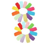 INOOMP Enveloppes Budgétaires en Papier Kraft Coloré 24 Pièces, Format Moyen, pour Organisation des Dépenses en Espèces la Maison, Bureau et École, Système de Suivi Budgétaire Pratique