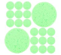 INOOMP Éponges Naturelles pour Aquarium à Crabes Hermites 30pcs, Contrôle D'humidité, Matière Éponge Légère, pour Terrarium et Environnement Apaisant