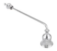 INOOMP Éteignoir à Bougie Vintage à Long Manche en Métal Robuste, Extincteur à Sûr avec Capuchon Anti-Fumée, Accessoire Décoratif Dîners aux Chandelles et Occasions Spéciales