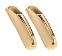 INOOMP Étui Lourd Incurvé pour Briquet J6, Coque Ergonomique en Métal Doré, Protection Stable et Résistance à l'usure, Accessoires Allume-Cigare Adaptés pour Usage Extérieur et Quotidien