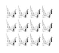 INOOMP Feuilles de Papier Origami Argenté Carré Lot de 100 en Papier Pliable Facile à Utiliser pour Découpage et Bricolage Créatif Garçon et Filles
