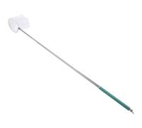 INOOMP Filet de Pêche Pliable en Acier Inoxydable avec Maille Fine Noir, Épuisette Télescopique Sûre pour Crevettes et Animaux Aquatiques, Accessoire pour Aquarium Couleur Aléatoire