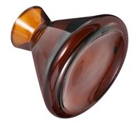 INOOMP Flacon Diffuseur en Verre Transparent 220 ML à Large Ouverture en Trompette Flacon Diffuseur D'huiles Essentielles Récipient pour Aromathérapie Décoration Intérieure en Verre Brun