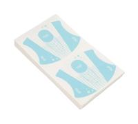 INOOMP Formulaire D'extension D'ongles Décalcomanie Pratique Bleu 100 Feuilles en Pvc et Extension de Gel UV pour Nail Art Diy pour Manucure