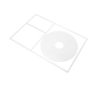INOOMP Gabarit de défonceuse pour plateau de valet, outils de menuiserie | Guide de traçage pour la cuisine, pochoir rectangulaire et rond pour incrustations, projets de loisirs créatifs