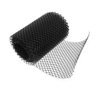 INOOMP Garde-gouttière Écrans De Gouttière Tuyau De Filtre à Mailles Pare-Feuilles pour Gouttières Pare-éclaboussures De Gouttière Garde-Boue De Gouttière Black PE