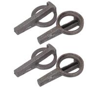 INOOMP Goupilles de Couplage 4 Pièces Accessoires Indispensables Précises et Flexibles pour Montage et Fixation D’échafaudage pour Échafaudage en Acier