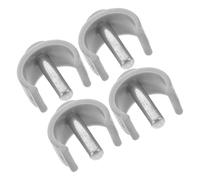 INOOMP Goupilles De Verrouillage Pour Cannes De Randonnée 4pcs En ABS Et Acier Clip C Forme Pour Aide À La Marche Usage Polyvalent Pour Seniors