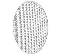INOOMP Grille de Barbecue Ronde en Acier Inoxydable, Multifonction | Conserve le Goût D’origine, Résistante à L’usure, Maille Laissant Passer la Fumée, pour Four et Barbecue Extérieur