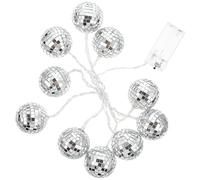 INOOMP Guirlande LED Boule Disco Lampes Multicolores String Light pour Chambre Décoration Intérieure et Extérieure Ambiance Festive et Lumineuse