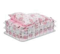 INOOMP Hamac Souple pour Petits Animaux de Compagnie en Métal et Coton, Construction Renforcée pour Garder Chaud et Offrir Un Refuge Confortable aux Cochons d'Inde et Hamsters