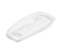 INOOMP Housse Clé Voiture Tpu Transparente Compatible Protection Intégrale Coque Clé Fob Résistante Aux Rayures Installation Facile et Design Moderne
