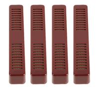 INOOMP Humidificateur pour Cave à Cigares Compact 4 Pcs, Insert Hydratant Rouge, Régulateur D'humidité Portable pour Conservation Précise des Cigares en Voyage et Bureau