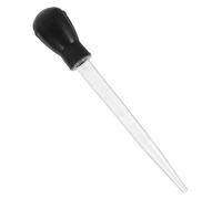 INOOMP Injecteur Marinade Viande Noir, Poire à Jus Réutilisable, Plastique Sûr, Outil la Cuisine Barbecue, pour Viande Porc Dinde, Usage Maison et Plein Air, Accessoire Cuisson Pratique