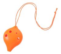 INOOMP Instrument de Musique Ocarina en Résine Petit Format pour Garçons Filles Débutants Design Simple et Couleurs Vives