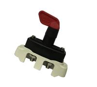 INOOMP Interrupteur Coupe-batterie Voiture 1 Bouton Noir, Isolateur de Batterie Anti-fuite Électrique, Coque Ignifugée Résistante la Chaleur, Compatible Bateau, Camping-car, Camion