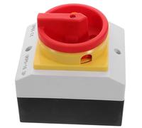 INOOMP Interrupteur Isolation de Charge Étanche pour Extérieur Boîtier Scellé Déconnexion Sécurisée de Circuit Interrupteur Principal et Résistant Aux Intempéries