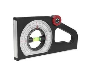 INOOMP Jauge de Pente Magnétique Robuste en Plastique Noir, Légère et Précise pour Mesureur de Pente de Toit, pour Construction et Rénovation Couleur Aléatoire