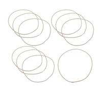 INOOMP Joint torique pour pince de fixation 10pcs en caoutchouc, bandes élastiques anti-vibration du microphone pour microphone à condensateur, pour home studios