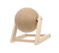 INOOMP Jouet à Gratter pour Chat Forme De Balle Accessoire Ludique pour Petits Animaux Soulagement des Griffes pour Jeu Intérieur