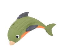 INOOMP Jouet à Mâcher Interactif Latex pour Petits Chiens Jouet à Couinement Forme De Dauphin pour Renforcer Le Lien Entre Animaux De Compagnie Et Propriétaires