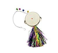 INOOMP Jouet Poule Tambour Miroir Double Face Acier Inoxydable Jouet Poules Coq Poulet sans Goût Jeu Sûr