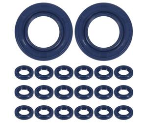 INOOMP Kit de 20 joints de compatibles avec les tronçonneuses MS180, 170, 210, 230 et 250 ; pièces de rechange pour l'entretien, segments racleurs et joints d'étanchéité.
