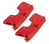 INOOMP Kit de 4 Pièces de Charnières en Alliage D'aluminium Rouge pour Échelle Pliable, Accessoires Robustes pour Usage Domestique Stabilité et Sécurité Renforcées