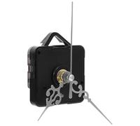 INOOMP Kit de Mécanisme D'horloge Murale avec Aiguilles, Plastique, Installation Facile, Fonctionnement Stable pour Réparation D'horloge à Domicile, 1 Set