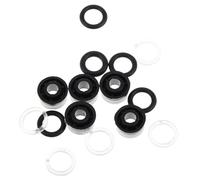 INOOMP Kit de Réparation pour Cric Hydraulique 3 Tonnes, 15 Pièces Joints D'étanchéité pour Cric de Sol Horizontal et Vertical, Accessoires de Rechange pour Systèmes