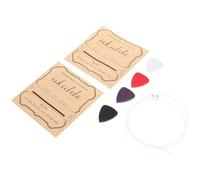 INOOMP Kit D'entretien pour Ukulélé Médiators en Feutre et Corde en Laine, Design Portable et Facile à Utiliser, pour Musiciens Débutants et Occasions Spéciales Couleur Couleur Aléatoire