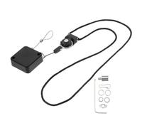 INOOMP Laisse Rétractable Harnais pour Perroquet, Système de Réglage Automatique et Anneau de Patte, Dressage Sorties Extérieures