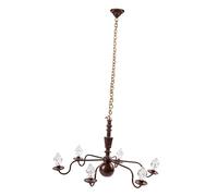 INOOMP Lampe Suspendue Miniature Lumineuse pour Décoration de Maison de Poupée Accessoire Élégant pour Micro Paysage 1 Pièce Matériaux pour Modèle de Plafonnier pour DIY