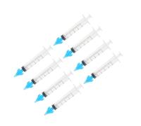 INOOMP Lave-oreilles en Plastique 10 Ml, Lot de 4 Sets de Paires pour Extraction du Cérumen, Nettoyant Auriculaire Sûr et Portable, Outil Hygiène Oreille Adapté aux Adultes pour Soins