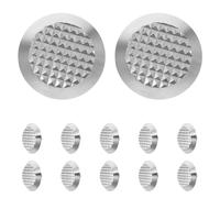INOOMP Lot de 12 plots de pavage antidérapants tactiles, indicateurs en | Clous tactiles en relief, servant de repères pour les personnes malvoyantes, balisage des voies publiques pour la navigation
