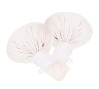 INOOMP Lot de 2 Boules de Massage aux Herbes Chinoises Chauffantes, Sachets d'Herbes pour Spa Thaï, Compresse Portable pour Relaxation à Domicile et Voyage Style Aléatoire