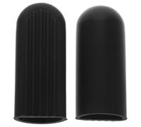 INOOMP Lot de 2 Manchons de Protection pour Pieds de Scooter en Silicone Antidérapants, Solide et Élastiques, Prolongent la Durée de Vie Béquille, Légers et Faciles à Transporter, pour