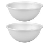 INOOMP Lot de 2 moules à gâteau demi-sphère en forme de ballon de | Moule à gâteau antiadhésif en alliage d'aluminium, idéal pour la cuisson de gâteaux en forme de dôme, de mousses et de