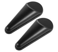 INOOMP Lot de 2 Porte-Ciseaux Magnétiques Noir Structure Aérée, Rangement sans Perçage pour Ciseaux de Jardin Cuisine, Organisateur Polyvalent pour Garage, Atelier et