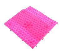 INOOMP Lot de 2 Tapis D'acupression pour Pieds Rose Grosse Taille Tapis de Réflexologie Plantaire Antidérapant Masseur de Points de Pression Portable Maison Bureau et Voyage 180