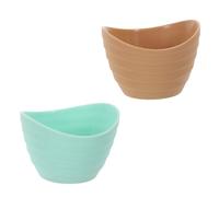 INOOMP Lot de 2 Tasses à Mesurer et Cuillères Doseuses en Silicone 50 Ml, Outils de Mesure Pratiques, Légers et Portables, Pâtisserie à Domicile Couleur Aléatoire