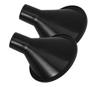INOOMP Lot de 2 Têtes D'arrosoir en Plastique Noir 10l Buse de Précision Simple et Pratique pour Arrosage Intérieur et Jardinage