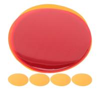 INOOMP Lot de 20 Films Autocollants Translucides de 50 Mm pour Spots Led, Filtres à Gel de Couleur Ambiante, Autocollants de Filtre Chaud pour Éclairage de Plafond et Ambiance