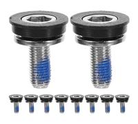 INOOMP Lot de 20 Vis Hexagonales de Fixation pour Manivelle de Pédalier Vtt, Boulons en Métal Haute Résistance, Compatibles Boîtier de Pédalier Standard, Kit D’accessoires pour